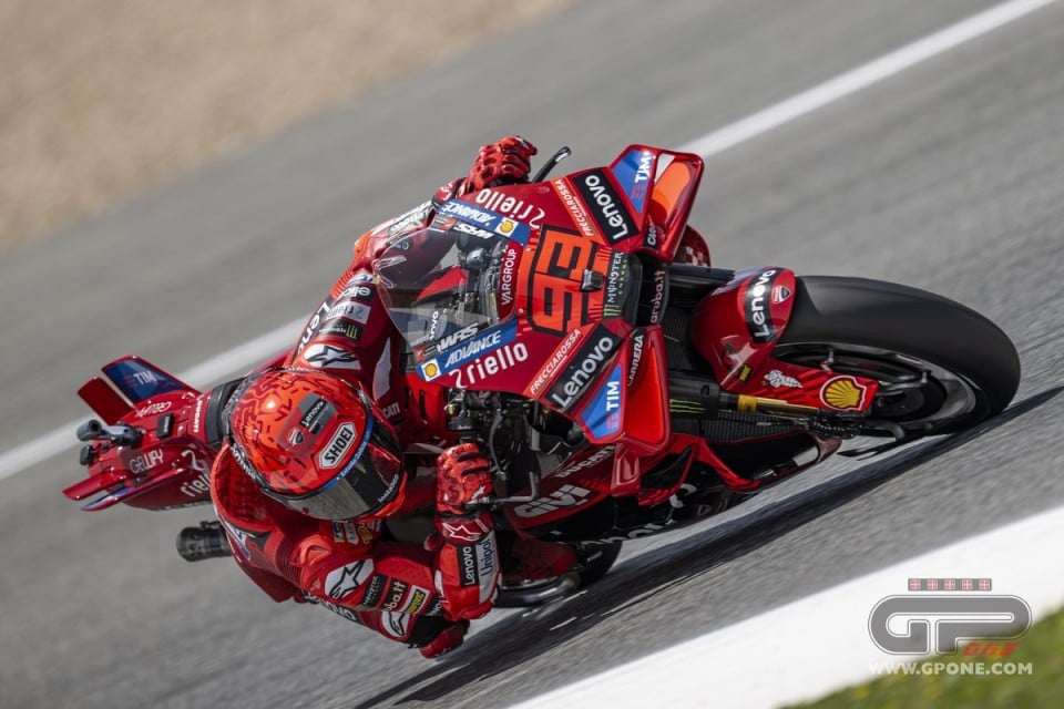 MotoGP: Marc Marquez davanti a Binder ed Alex in FP1 a Le Mans. Bagnaia 4°