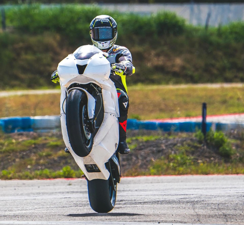 SBK: Il guerriero Iannone si allena: 