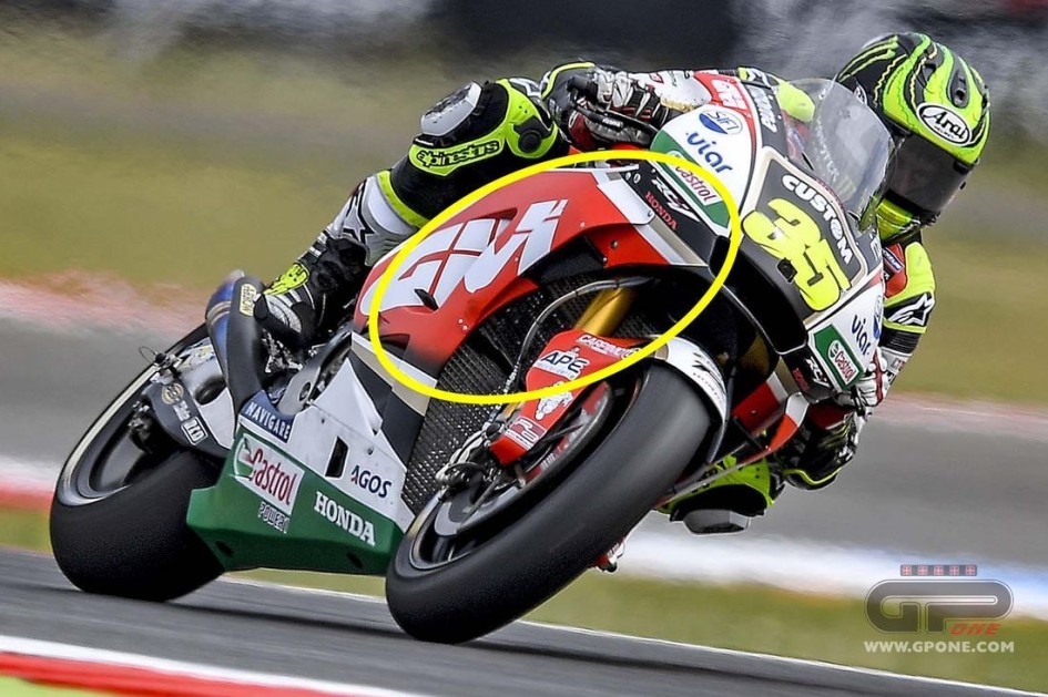 At Assen, in the final free practice session, Cal Crutchlow's Honda ...