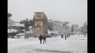 Moto - News: Anche Roma sotto la neve