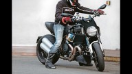 Moto - News: Nuove foto "spia" della roadster Ducati 2011
