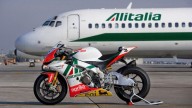 Moto - News: L'Aprilia RSV4 di Biaggi in esposizione a Milano