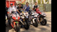 Moto - News: WSBK, Imola: i piloti si scaldano a Mirabilanda