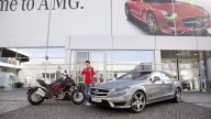 Moto - News: Una CLS 63 AMG per Nicky Hayden