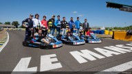 Moto - News: MotoGP 2011: sfida sui Kart a Le Mans