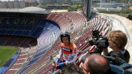 Moto - News: Toni Bou: "gita" al Camp Nou di Barcellona