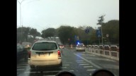 Moto - News: Nubifragio a Roma: traffico paralizzato