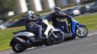 Moto - Gallery: Piaggio Beverly Sport Tourer 350 Vs Honda SH300i - Foto Dinamiche