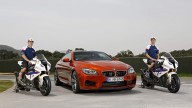 Moto - News: Melandri e Haslam in pista con la BMW M6 Coupé