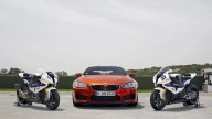 Moto - News: Melandri e Haslam in pista con la BMW M6 Coupé