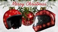 Moto - News: Nitek e Origine: pronto il casco per Babbo Natale