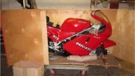 Moto - News: Bonhams: all’asta una Ducati 888 Racing del 1989 ancora nella cassa