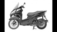 Moto - News: Yamaha Tricity: brevetti di un nuovo design