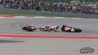 La collisione fra Pedrosa e Dovizioso ad Austin