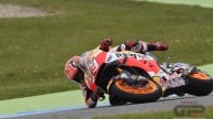 Marc Marquez crash in Q2