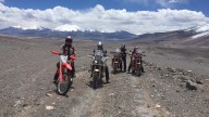 Moto - News: La Honda Africa Twin sulla vetta del vulcano più alto del mondo