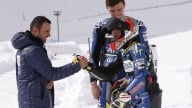 MotoGP: Barbera and Baz christen the Ducati in the snow