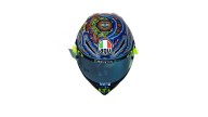 MotoGP: Messico e... Malesia: il casco di Valentino per i test