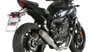 Moto - News: Mivv Delta Race e GP Pro per Kawasaki Z650 e Yamaha MT-07 