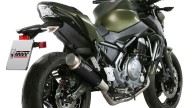 Moto - News: Mivv Delta Race e GP Pro per Kawasaki Z650 e Yamaha MT-07 