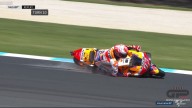 MotoGP: La caduta di Marquez a Phillip Island nella Fp1