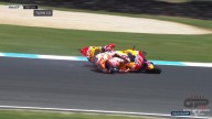 MotoGP: La caduta di Marquez a Phillip Island nella Fp1