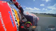 MotoGP: La caduta di Marquez a Phillip Island nella Fp1