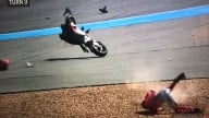 MotoGP: La terrificante caduta di Lorenzo a Buriram