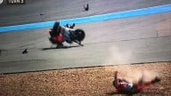 MotoGP: La terrificante caduta di Lorenzo a Buriram