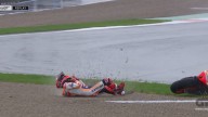 MotoGP: La caduta di Marquez nel GP di Valencia