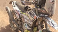 Dakar: Jacopo Cerutti distrugge la sua Husqvarna, gara finita!