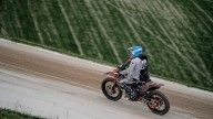 MotoGP: Nicola Dutto gira al Ranch con Valentino Rossi