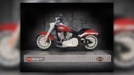 Moto - News: Harley-Davidson e LEGO insieme per una Fat Boy in mattoncini