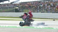 MotoGP: La sequenza della caduta di Dovizioso con Quartararo