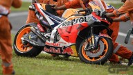 MotoGP: ESCLUSIVA: Le foto della caduta di Marquez nelle qualifiche di Sepang