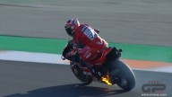 MotoGP: La Ducati di Pirro va a fuoco durante le FP1 a Valencia