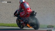 MotoGP: La Ducati di Pirro va a fuoco durante le FP1 a Valencia