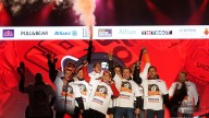 MotoGP: Marc Márquez and brother Álex celebrate titles in Cervera