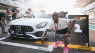 MotoGP: Quartararo incontra Kipchoge, l&#039;uomo più veloce del mondo, ad Abhu Dabi