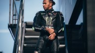 MotoGP: GALLERY. Tutte le foto di Rossi sulla Mercedes e Hamilton sulla Yamaha
