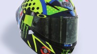 MotoGP: Anno nuovo e casco nuovo per Valentino Rossi a Sepang