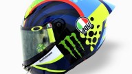 MotoGP: Anno nuovo e casco nuovo per Valentino Rossi a Sepang