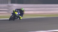 MotoGP: FOTO. La scivolata di Valentino Rossi nel 3° giorno di test in Qatar