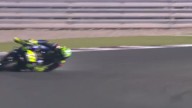 MotoGP: FOTO. La scivolata di Valentino Rossi nel 3° giorno di test in Qatar