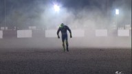 MotoGP: FOTO. La scivolata di Valentino Rossi nel 3° giorno di test in Qatar