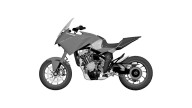 Moto - News: La Honda CB4 X: da concept a modello di serie, crossover 4 cilindri