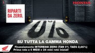 Moto - News: Con Honda si risale in sella ora e si inizia a pagare tra sei mesi