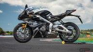 Moto - Test: Prova Video Triumph Daytona 765 Moto2, a Misano con Loris Capirossi 