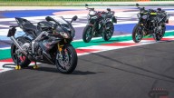 Moto - Test: Prova Video Triumph Daytona 765 Moto2, a Misano con Loris Capirossi 