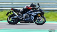 Moto - Test: Prova Video Triumph Daytona 765 Moto2, a Misano con Loris Capirossi 